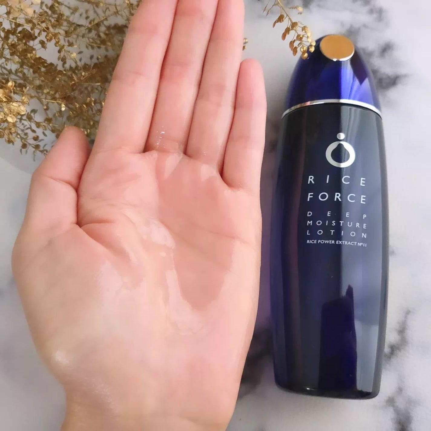 ディープモイスチュアローション/ライスフォース/化粧水を使ったクチコミ(5枚目)