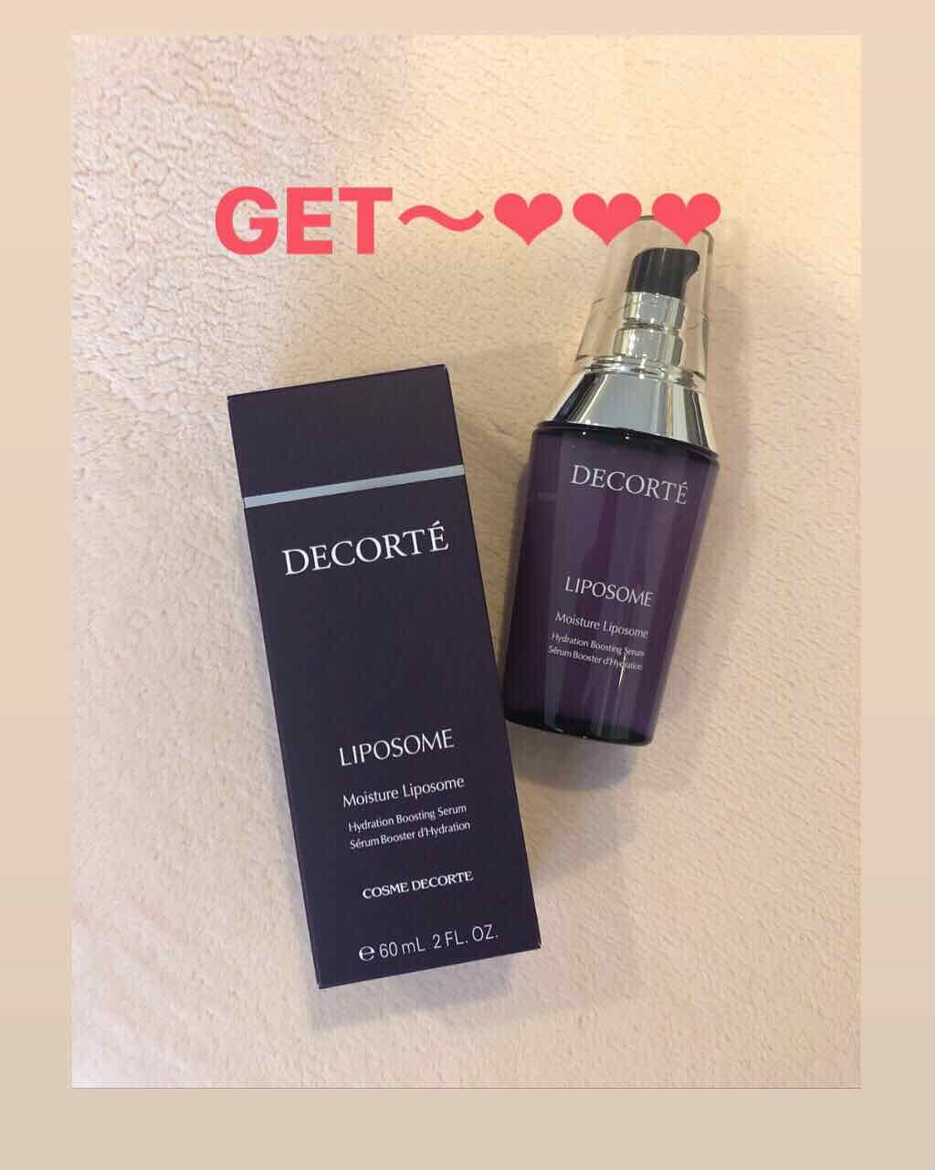 モイスチュア リポソーム/DECORTÉ/美容液を使ったクチコミ(1枚目)