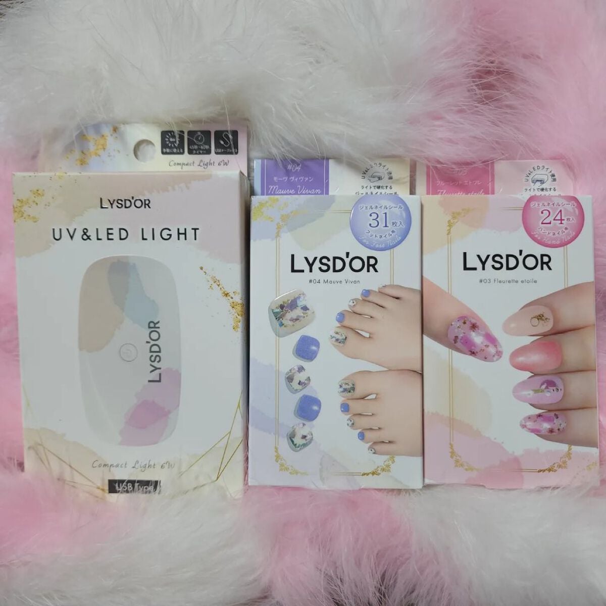 セミキュアジェルネイルシール ハンド用/LYSD’OR/ネイルシールを使ったクチコミ(1枚目)