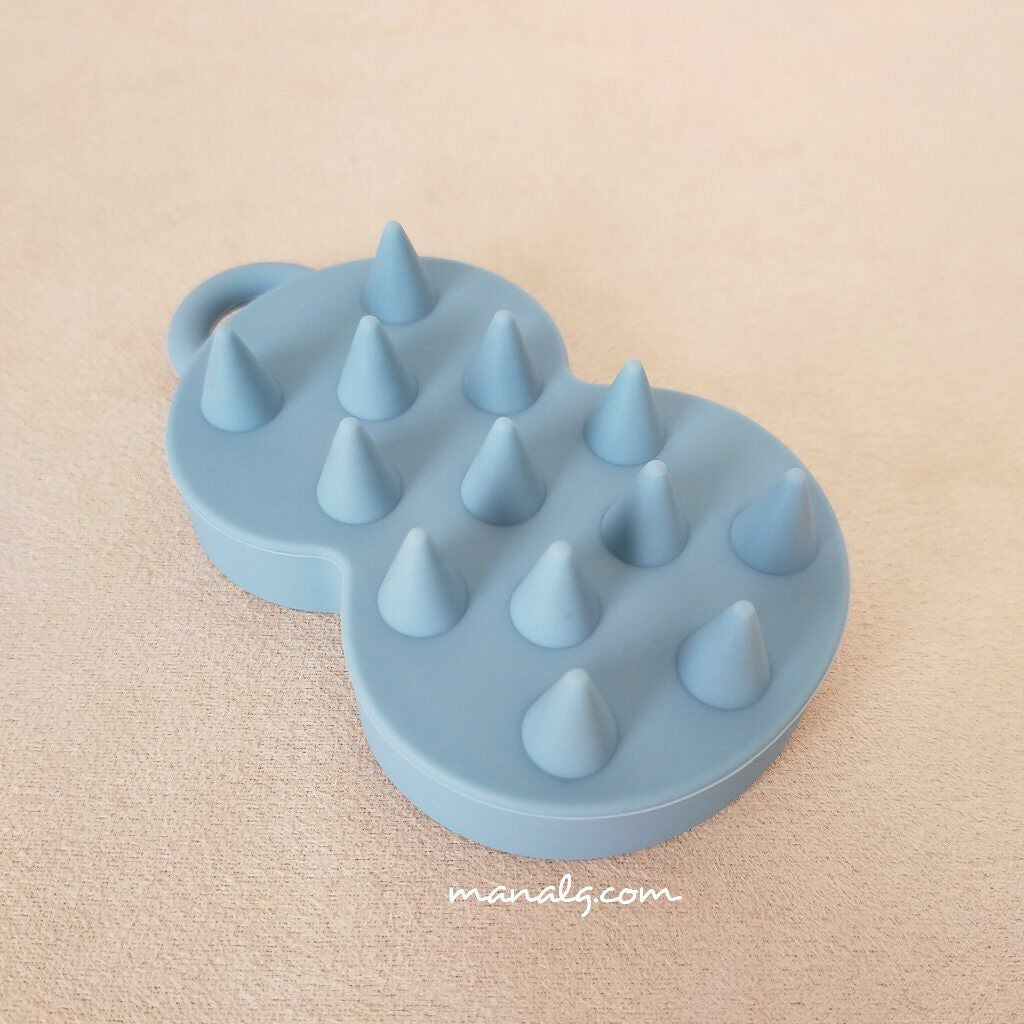 スパ やみつき 頭皮マッサージブラシ ソフト/エイトザタラソ/スカルプブラシを使ったクチコミ(2枚目)