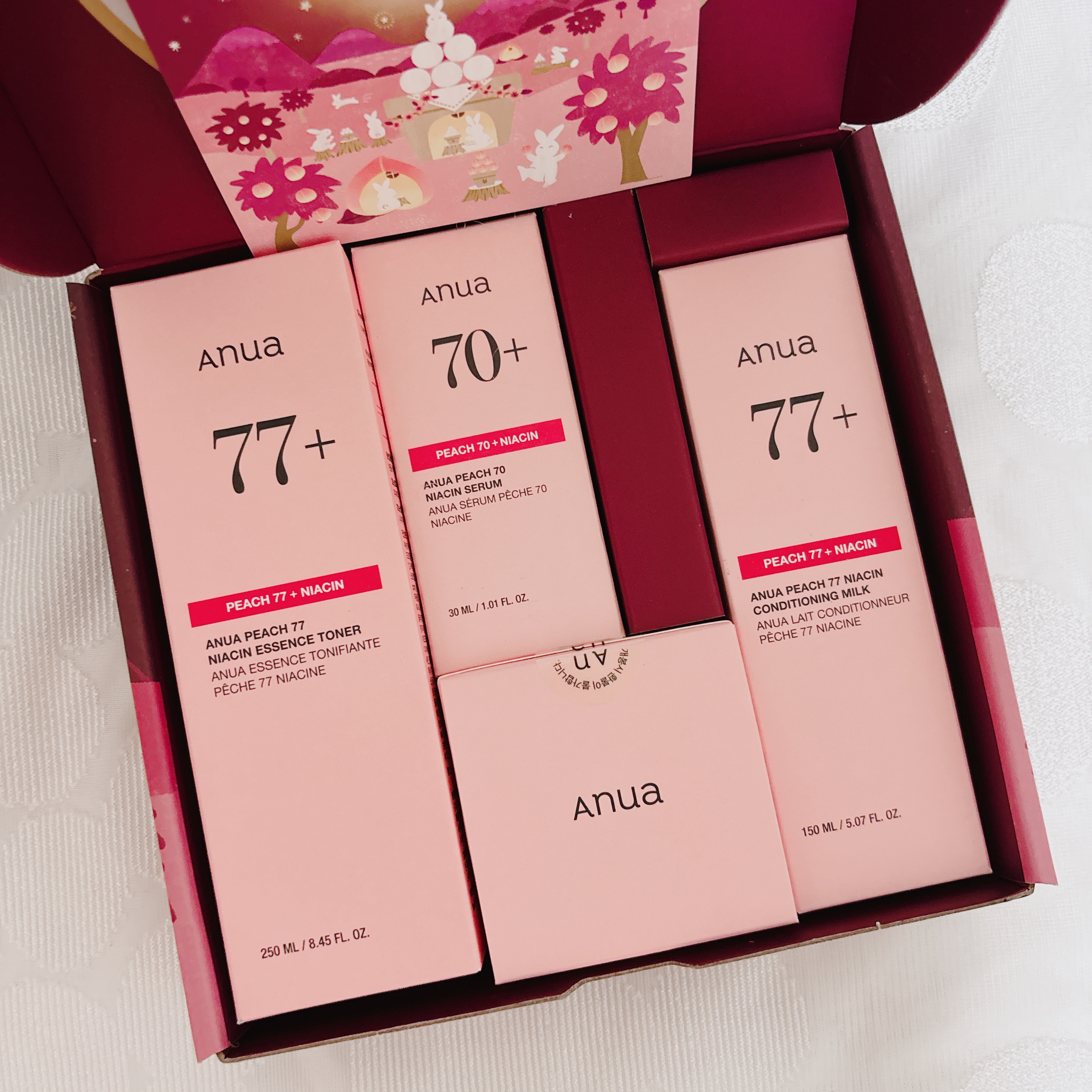 桃77%ナイアシンコンディショニングミルク/Anua/乳液を使ったクチコミ（1枚目）