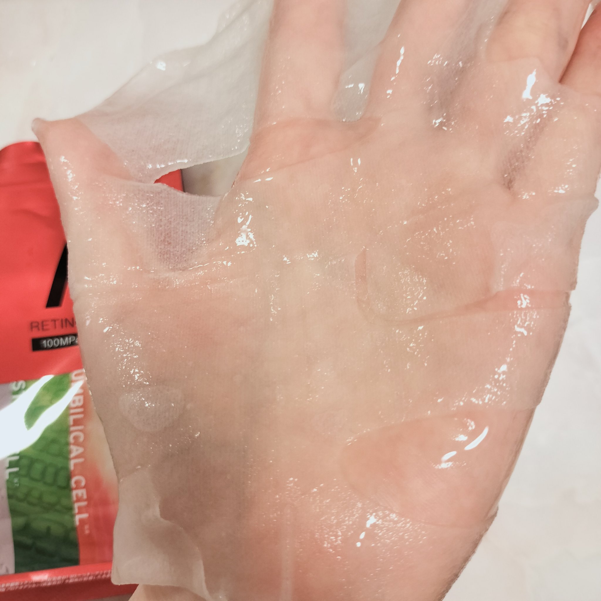 アンレーベル ラボ　R コンプリート シートマスク/unlabel/シートマスク・パックを使ったクチコミ（3枚目）