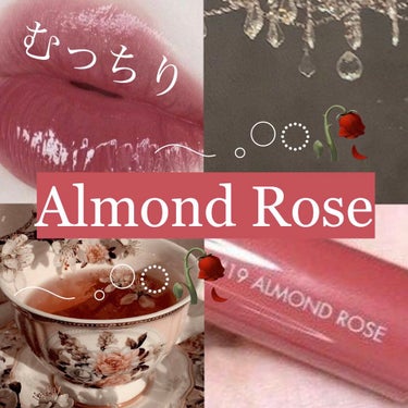 ジューシーラスティングティント 19 アーモンドローズ(ALMAND ROSE)/rom&nd/口紅を使ったクチコミ（1枚目）