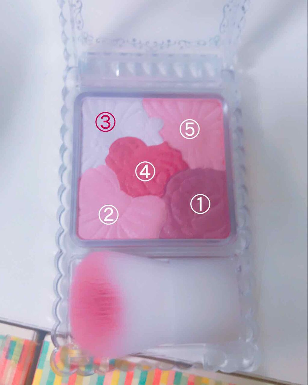 グロウフルールチークス/キャンメイク/パウダーチークを使ったクチコミ（3枚目）