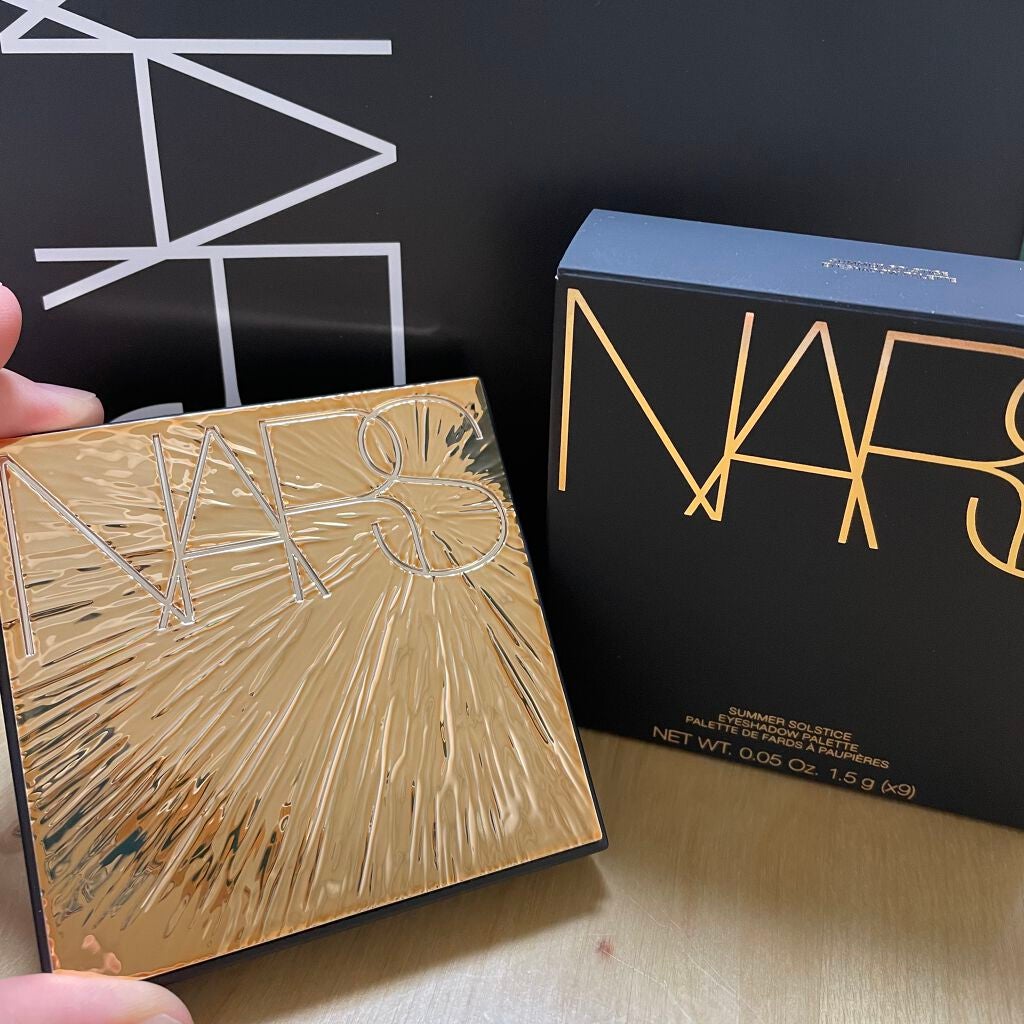 サマーソルスティス アイシャドーパレット/NARS/アイシャドウパレットを使ったクチコミ(4枚目)