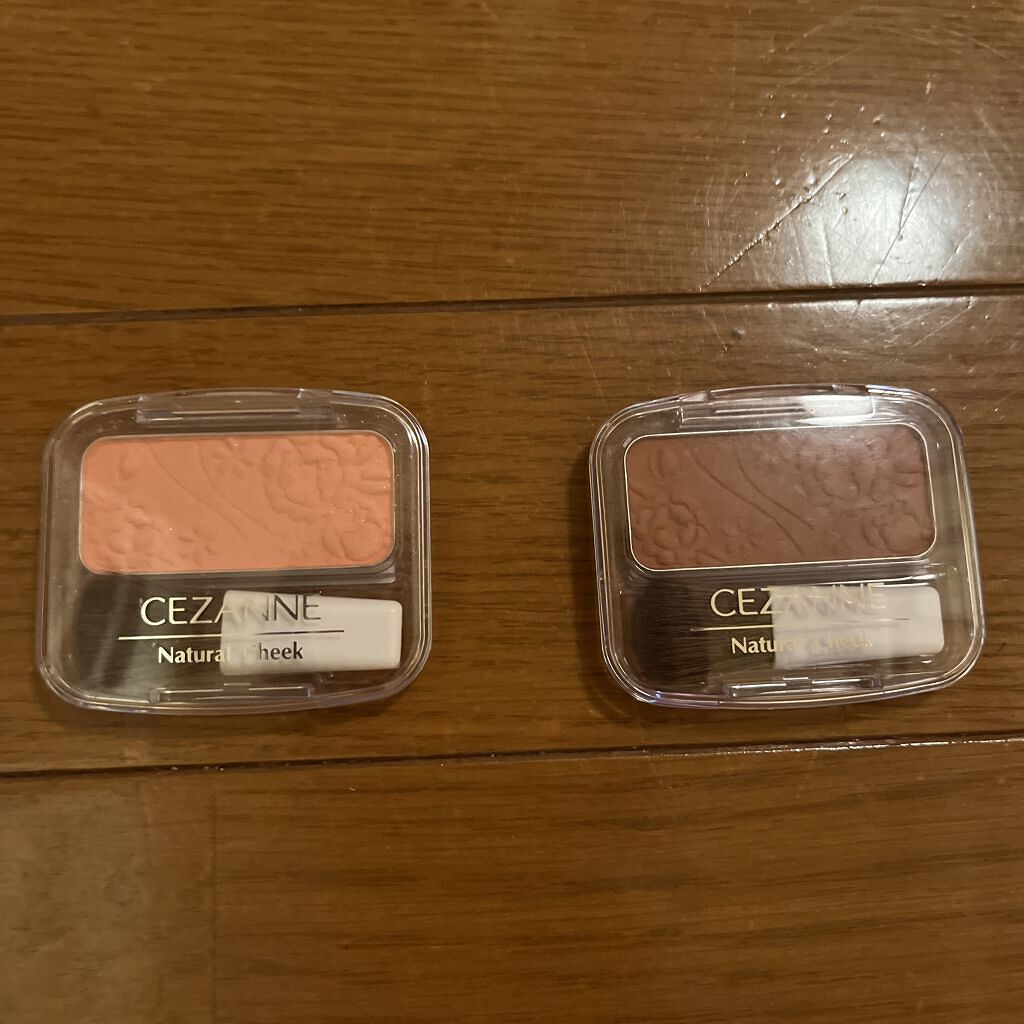 ナチュラル チークN/CEZANNE/パウダーチークを使ったクチコミ（1枚目）