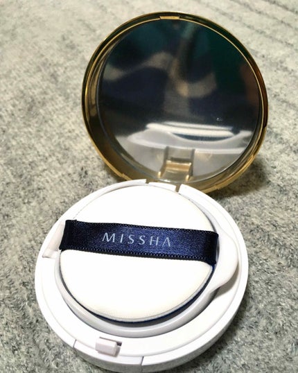 M クッション ファンデーション(モイスチャー)/MISSHA/クッションファンデーションを使ったクチコミ(2枚目)