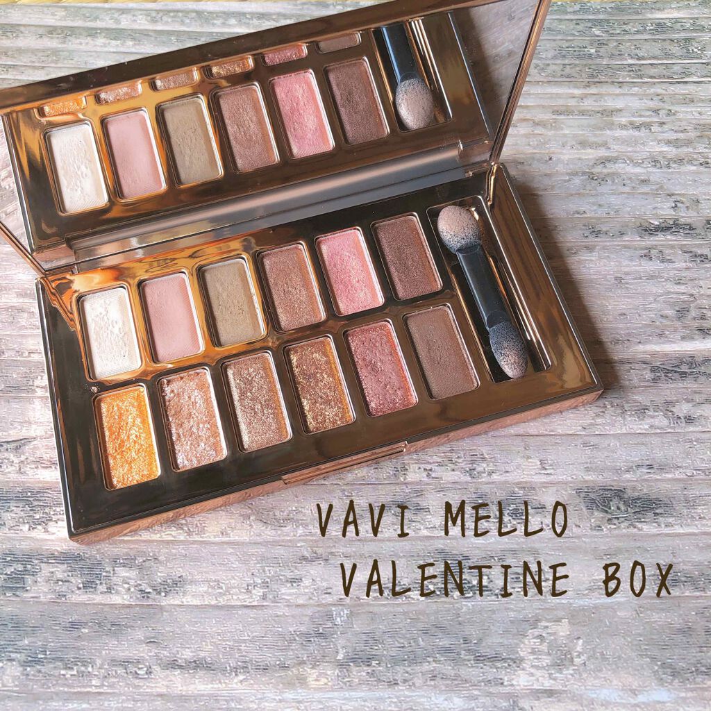 バレンタインボックス/VAVI MELLO/アイシャドウパレットを使ったクチコミ（1枚目）
