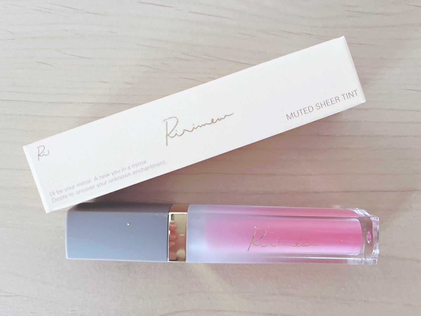 ミューテッドシアーティント/Ririmew/リップティントを使ったクチコミ(1枚目)