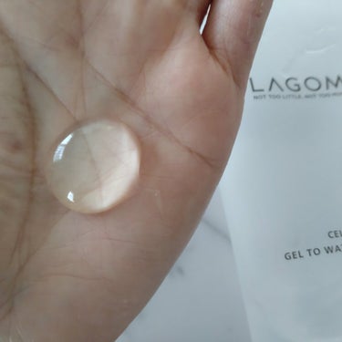 LAGOM  ラゴム ジェルトゥウォーター クレンザー(朝用洗顔)のクチコミ「
LAGOM
ジェルトゥウォーター クレンザー
220mL　¥1,980（購入価格）

✼••.....」（2枚目）