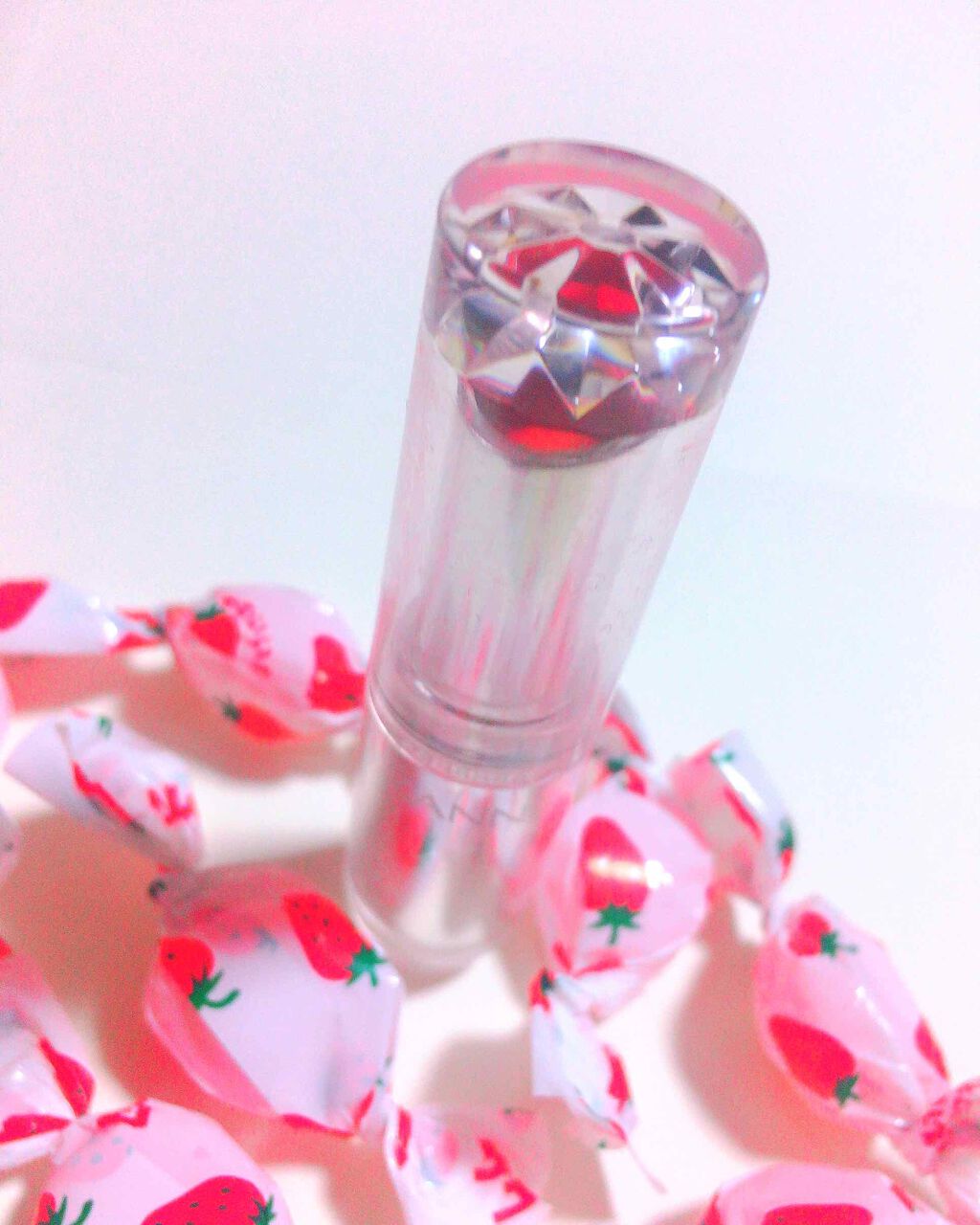 ラスティンググロスリップ/CEZANNE/口紅を使ったクチコミ(2枚目)