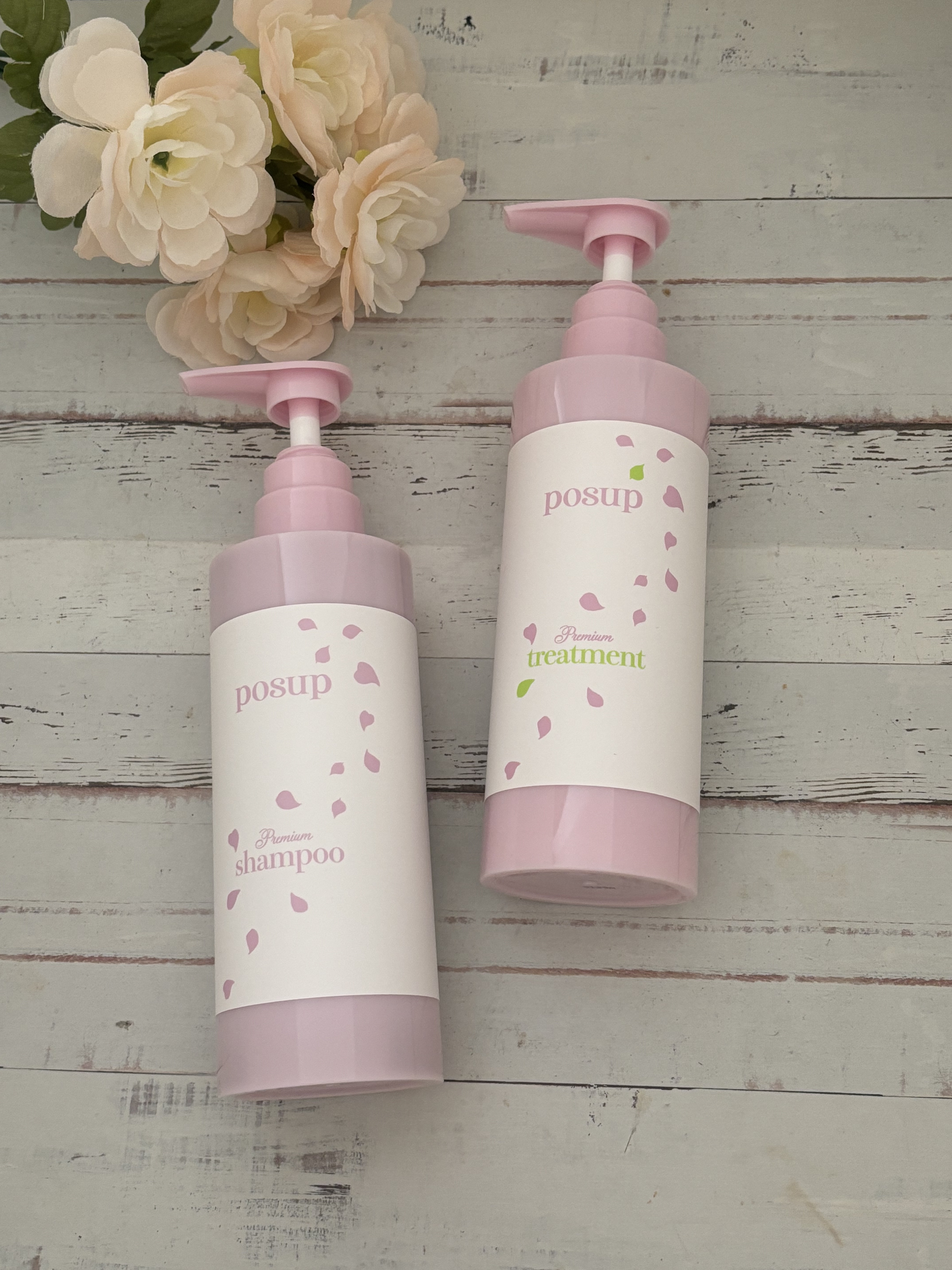 ポスプ プレミアムシャンプー/プレミアムトリートメント/posup/市販シャンプーを使ったクチコミ（1枚目）
