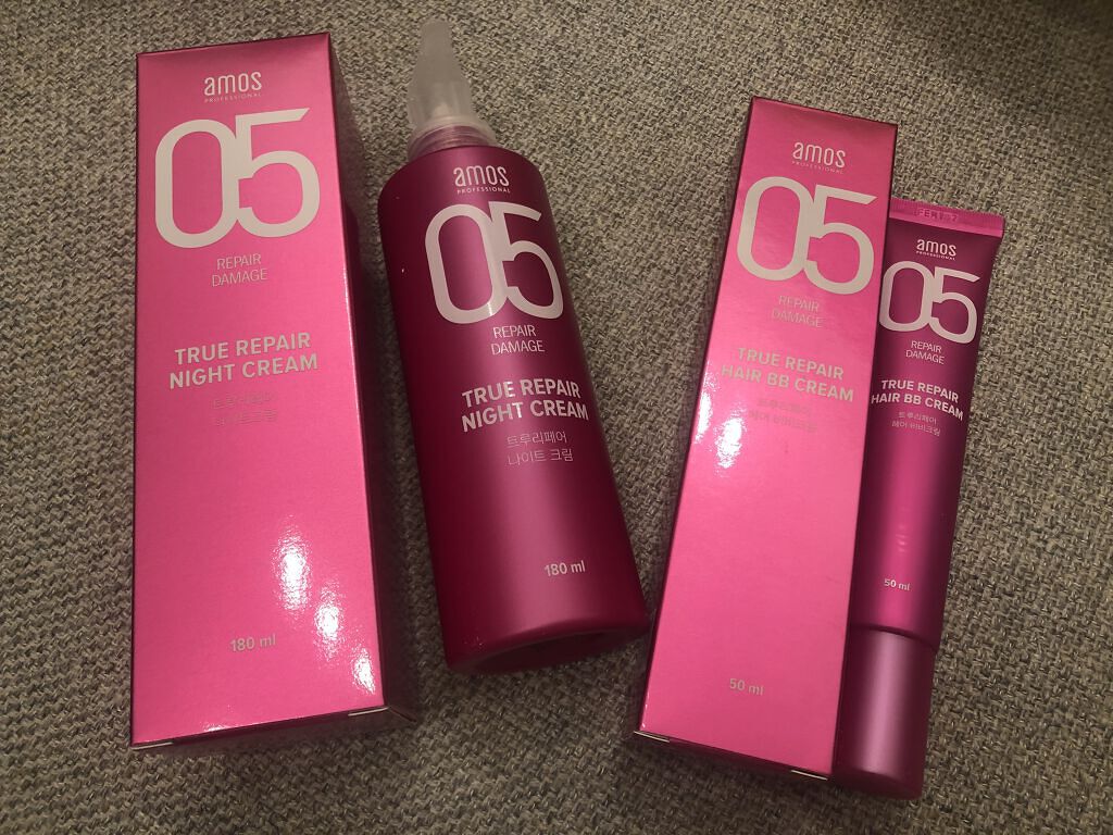 トゥルーリペア ナイトクリーム/amos PROFESSIONAL/アウトバストリートメントを使ったクチコミ（1枚目）