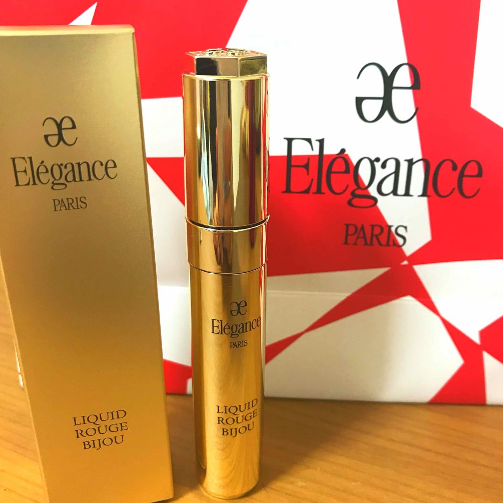 エレガンス リクイッド ルージュ ビジュー/Elégance/口紅を使ったクチコミ(1枚目)