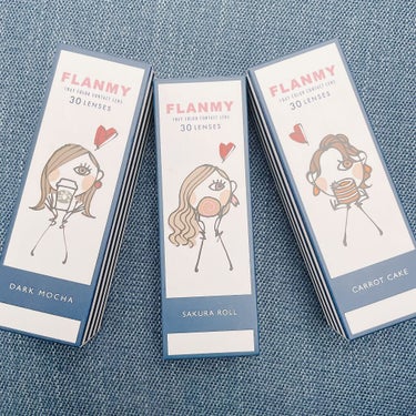 FLANMY 1day（10枚/30枚）/FLANMY/ワンデー（１DAY）カラコンを使ったクチコミ（1枚目）