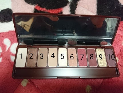 プレイカラー アイシャドウ/ETUDE/アイシャドウパレットを使ったクチコミ(3枚目)