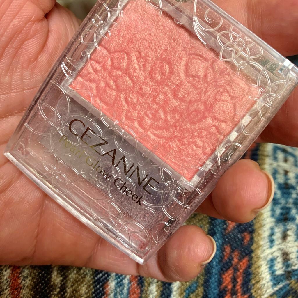 パールグロウチーク/CEZANNE/パウダーチークを使ったクチコミ(1枚目)