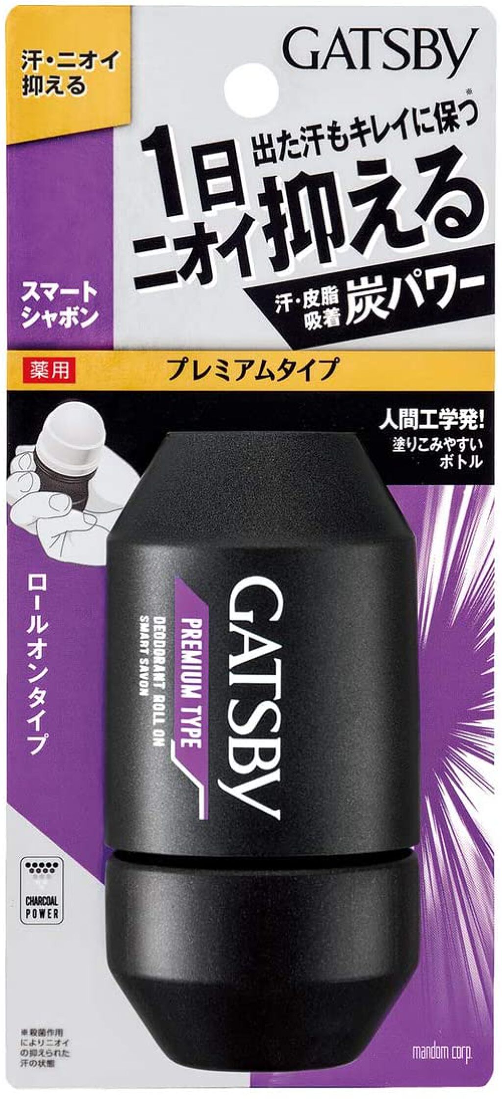 プレミアムタイプ デオドラントロールオン スマートシャボン