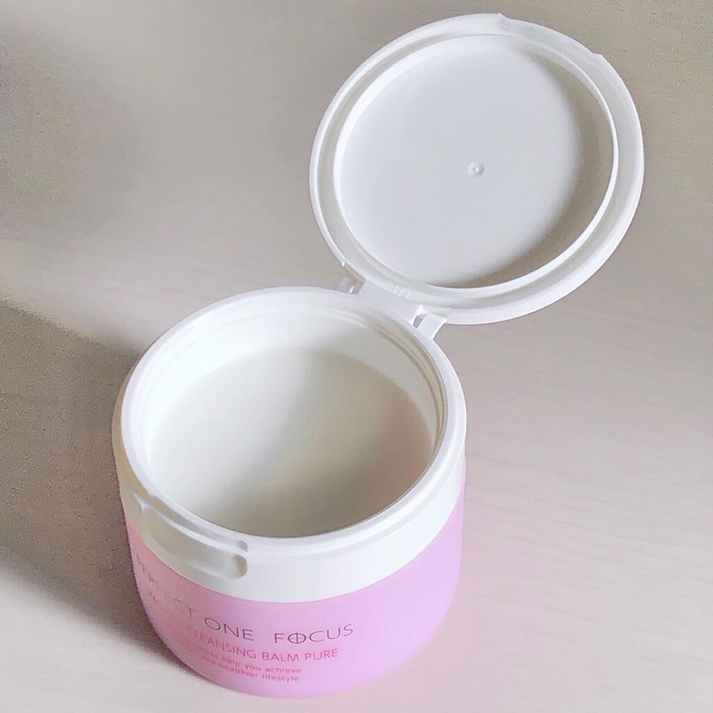パーフェクトワンフォーカス スムースクレンジングバーム ピュア/PERFECT ONE  FOCUS/クレンジングバームを使ったクチコミ（2枚目）