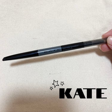 【眉墨】

今回はKATEのアイブロウペンシルを紹介します！

・ケイト 2カラーグラデーションブロウペンシル
    EX-2   ナチュラルブラウン



これ1本で簡単にふんわり眉が作れます！！
