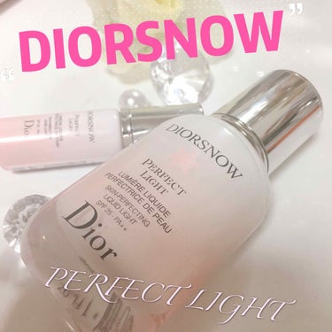 スノー パーフェクト ライト SPF25 - PA++/Dior/化粧下地を使ったクチコミ（1枚目）