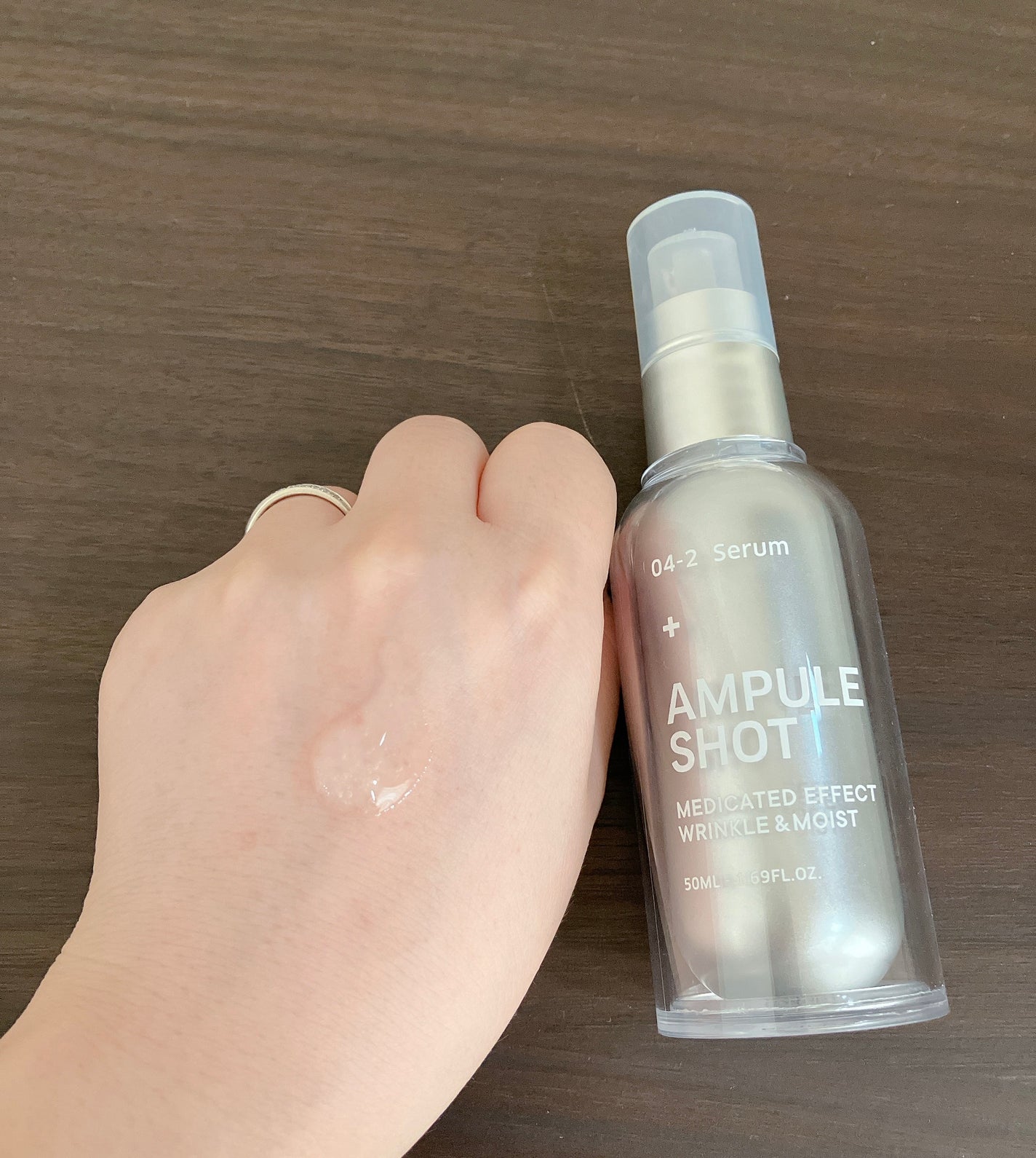 薬用 エフェクト リンクル&モイスト セラム/AMPULE SHOT/美容液を使ったクチコミ(2枚目)