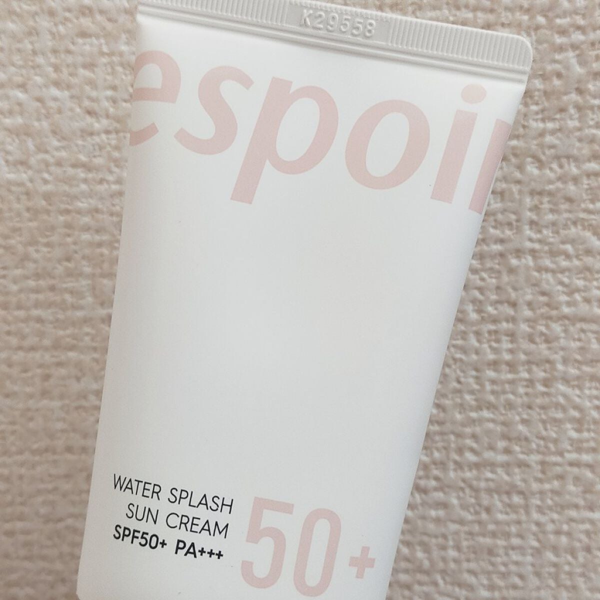 ウォータースプラッシュサンクリーム/espoir/日焼け止め・UVケアを使ったクチコミ(3枚目)