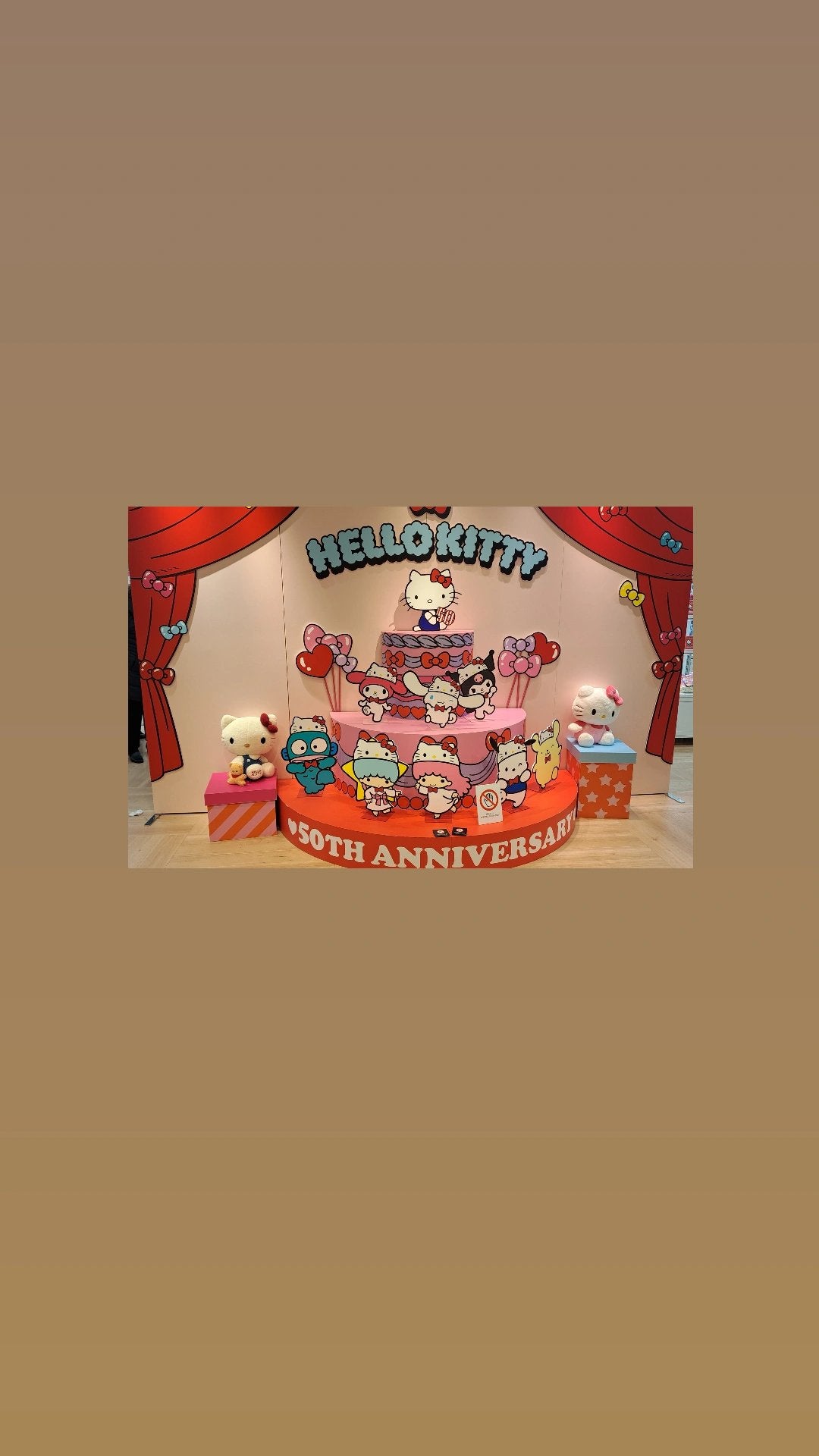 maridass on LIPS 「先日、大丸札幌店7階催事場へkitty50thAnnivers..」(6枚目)