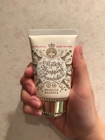 ミルキーラッピングファンデ/MAJOLICA MAJORCA/リキッドファンデーションを使ったクチコミ(1枚目)