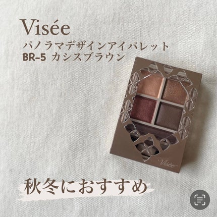 パノラマデザイン アイパレット/Visée/アイシャドウパレットを使ったクチコミ(1枚目)
