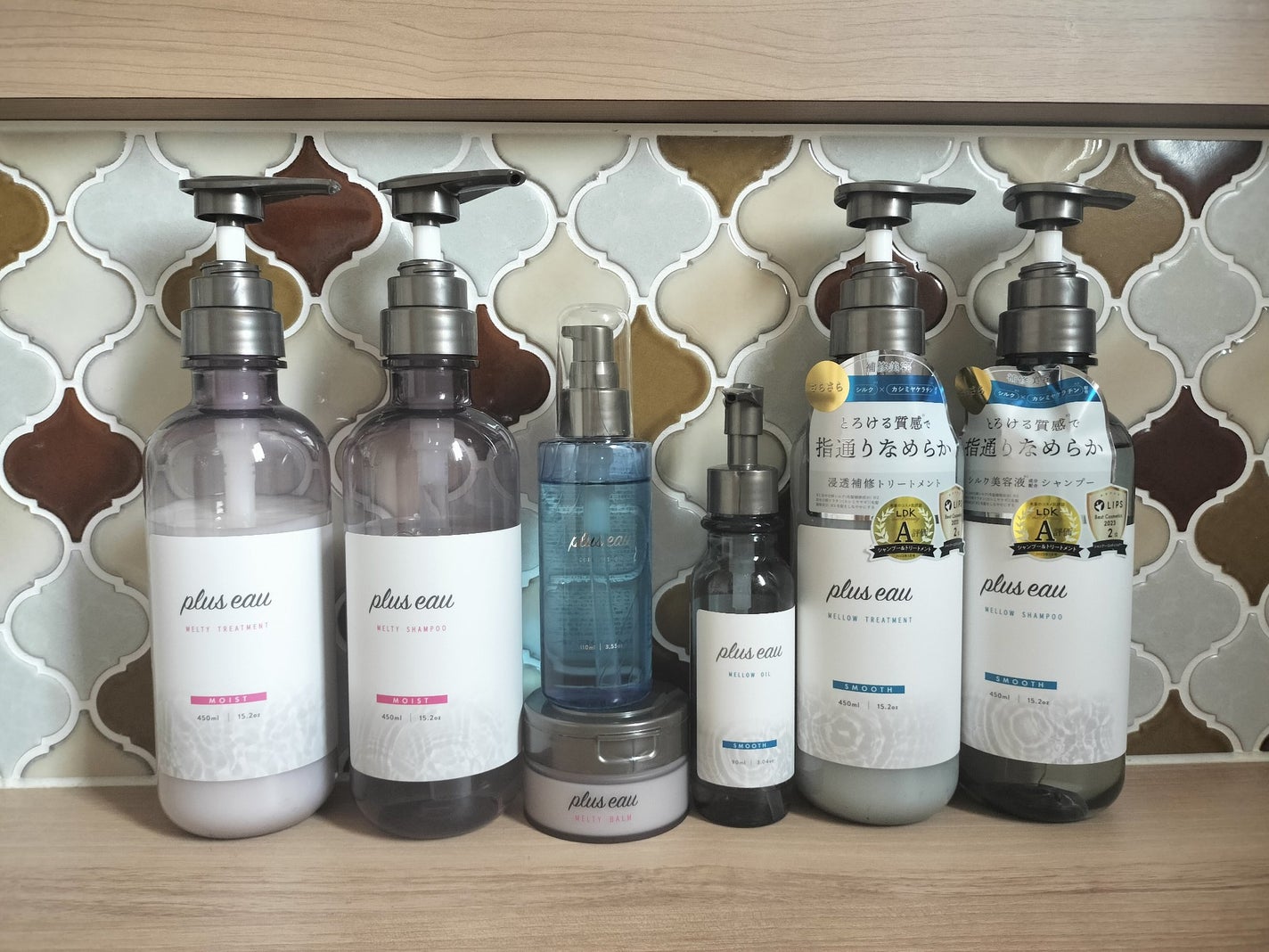 メロウシャンプー/メロウトリートメント/plus eau/市販シャンプーを使ったクチコミ(2枚目)
