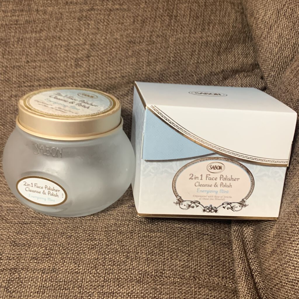フェイスポリッシャー リフレッシング（ミント）/SABON/スクラブ・ゴマージュを使ったクチコミ（1枚目）
