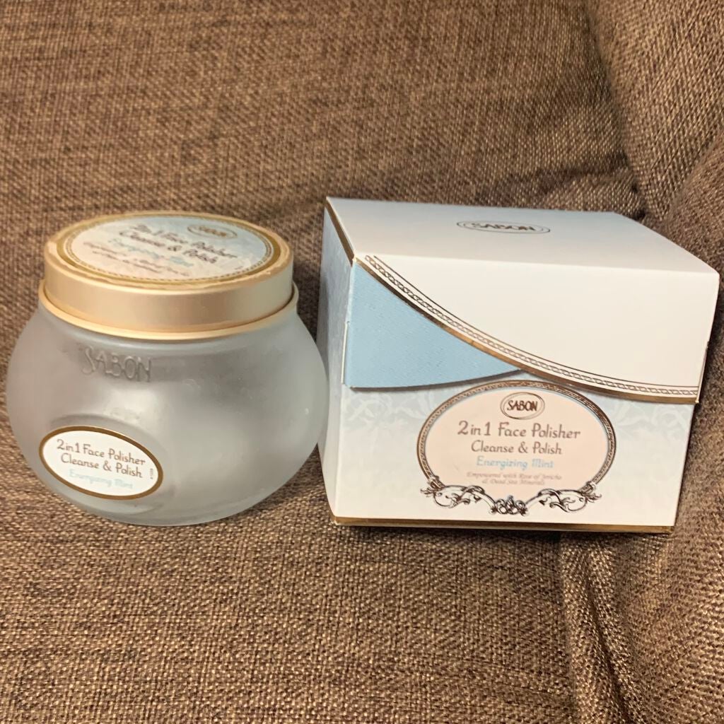 フェイスポリッシャー リフレッシング(ミント)/SABON/スクラブ・ゴマージュを使ったクチコミ(1枚目)