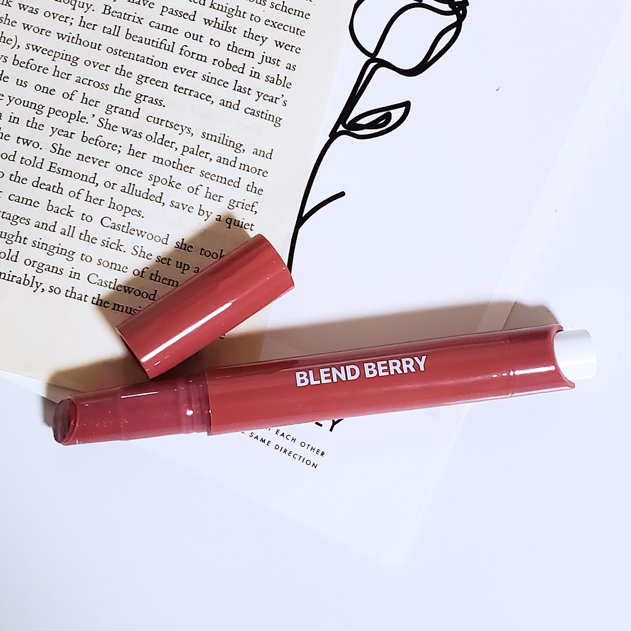 ブレンドベリー リップバルーン 004 おめざめヌーディピンク/BLEND BERRY/口紅を使ったクチコミ（1枚目）