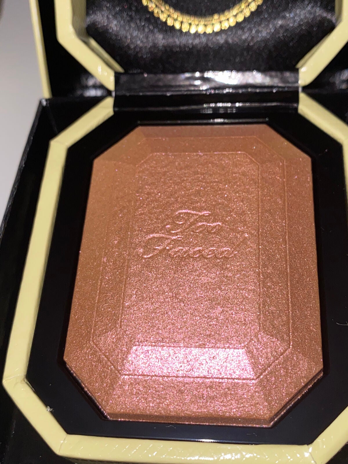 ダイヤモンドライト マルチユース ハイライター/Too Faced/パウダーハイライトを使ったクチコミ(3枚目)