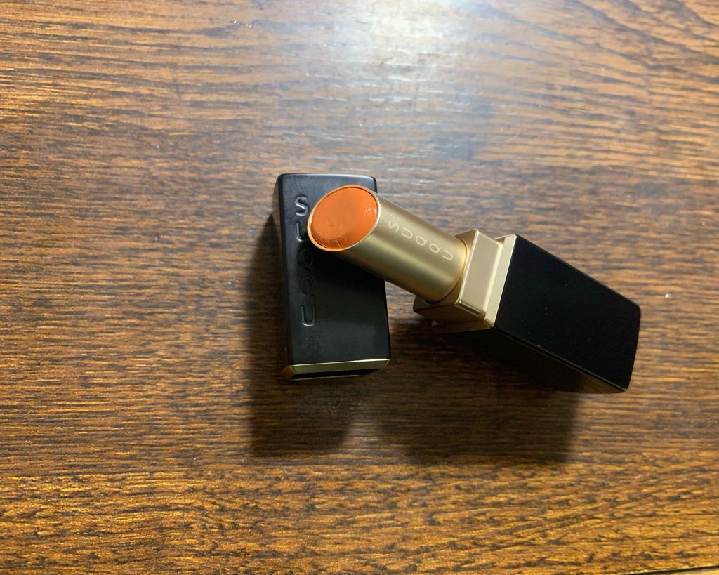 バイブラント リッチ リップスティック 103 淡柚子 -AWAYUZU/SUQQU/口紅を使ったクチコミ（2枚目）