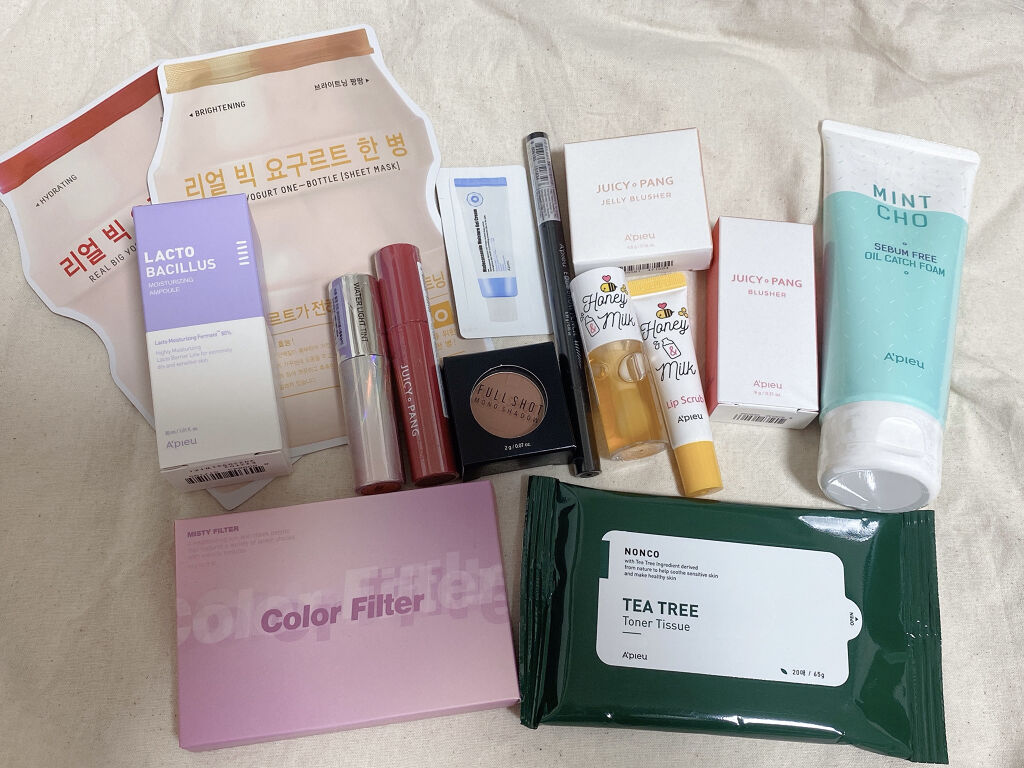 Qoo10 福袋/Qoo10/メイクアップキットを使ったクチコミ（2枚目）