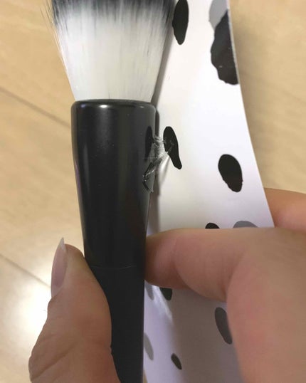 UR GLAM CHEEK BRUSH/U R GLAM/メイクブラシを使ったクチコミ(2枚目)