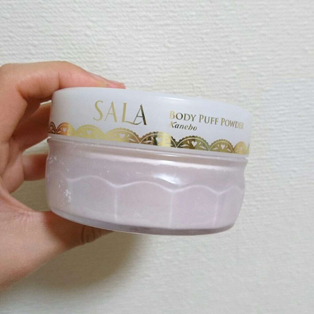 ボディパフパウダーN UV(サラの香り)/SALA/ボディパウダーを使ったクチコミ（2枚目）