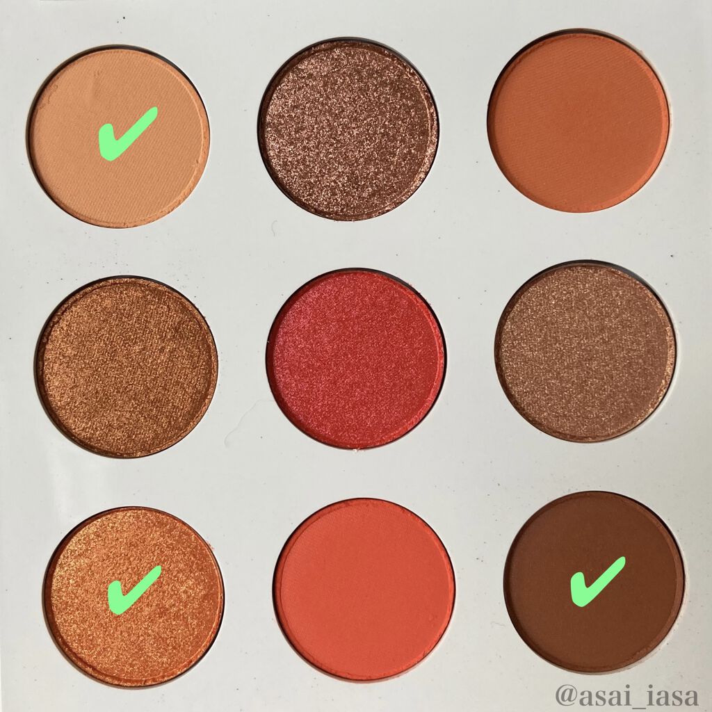 シャドウパレットSOL/ColourPop/アイシャドウパレットを使ったクチコミ（3枚目）