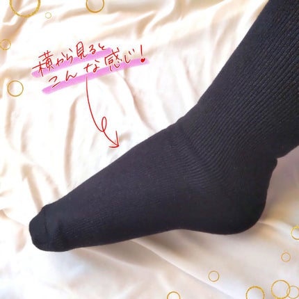 足の冷えない不思議なくつ下 レギュラーソックス 厚手/桐灰化学/暖かい靴下を使ったクチコミ(5枚目)