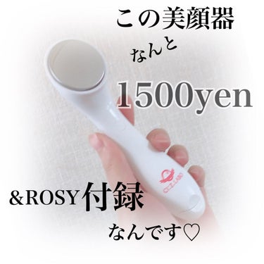 こんにちは♪
本日発売の
＆ROSY 2021年3月号(宝島社)

ドクターシーラボ系列？の、シーズラボの美顔器が1500円で手に入る！！

マスクの日々が続いてたるみが気になる今日この頃…((((　’