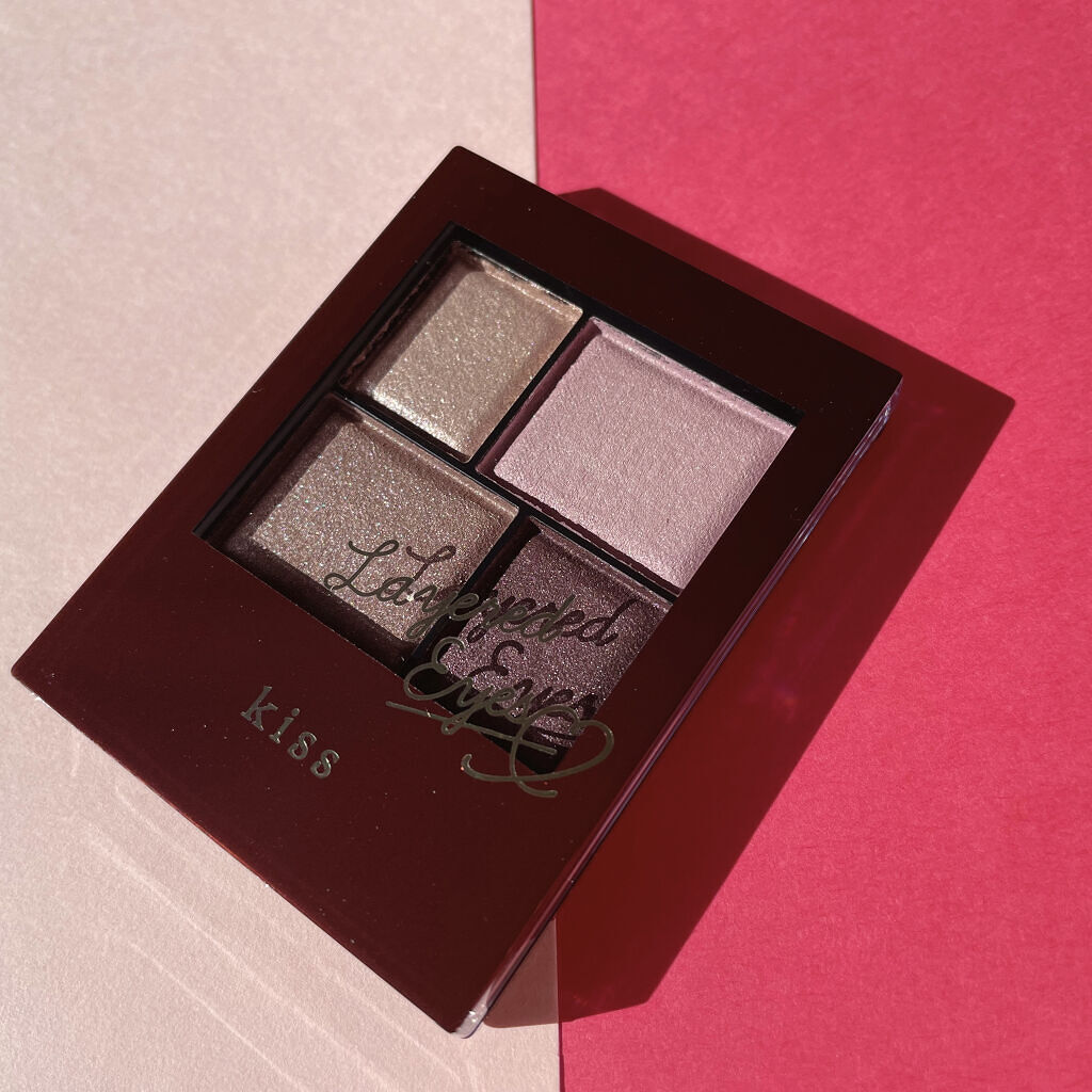レイヤードアイズ/KiSS/アイシャドウパレットを使ったクチコミ（2枚目）
