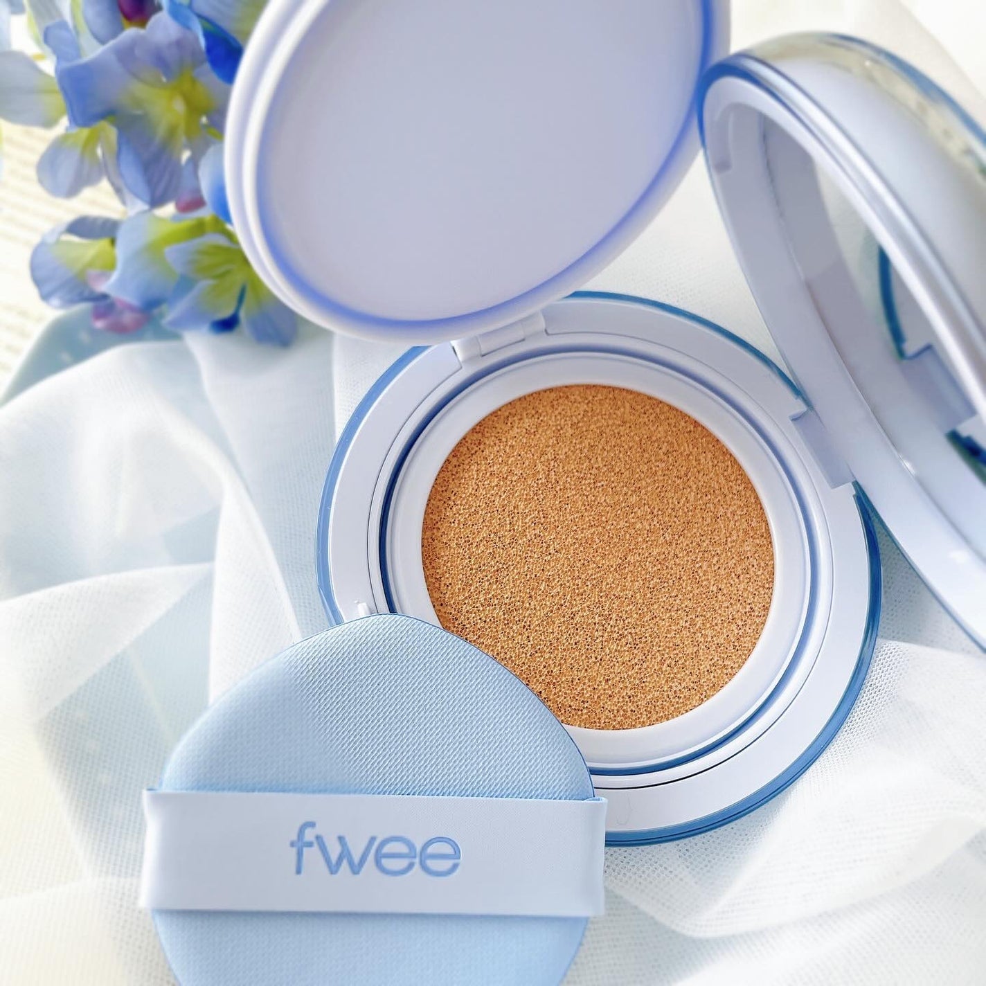 フィー クッションガラス ナチュラル/fwee/クッションファンデーションを使ったクチコミ(4枚目)