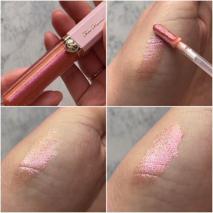 リッチ&ダズリン ハイシャイン スパークリング リップグロス クレイジー リッチ/Too Faced/リップグロスの画像