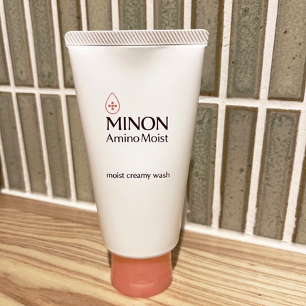 アミノモイスト モイストクリーミィ ウォッシュ/ミノン/洗顔フォームを使ったクチコミ(1枚目)