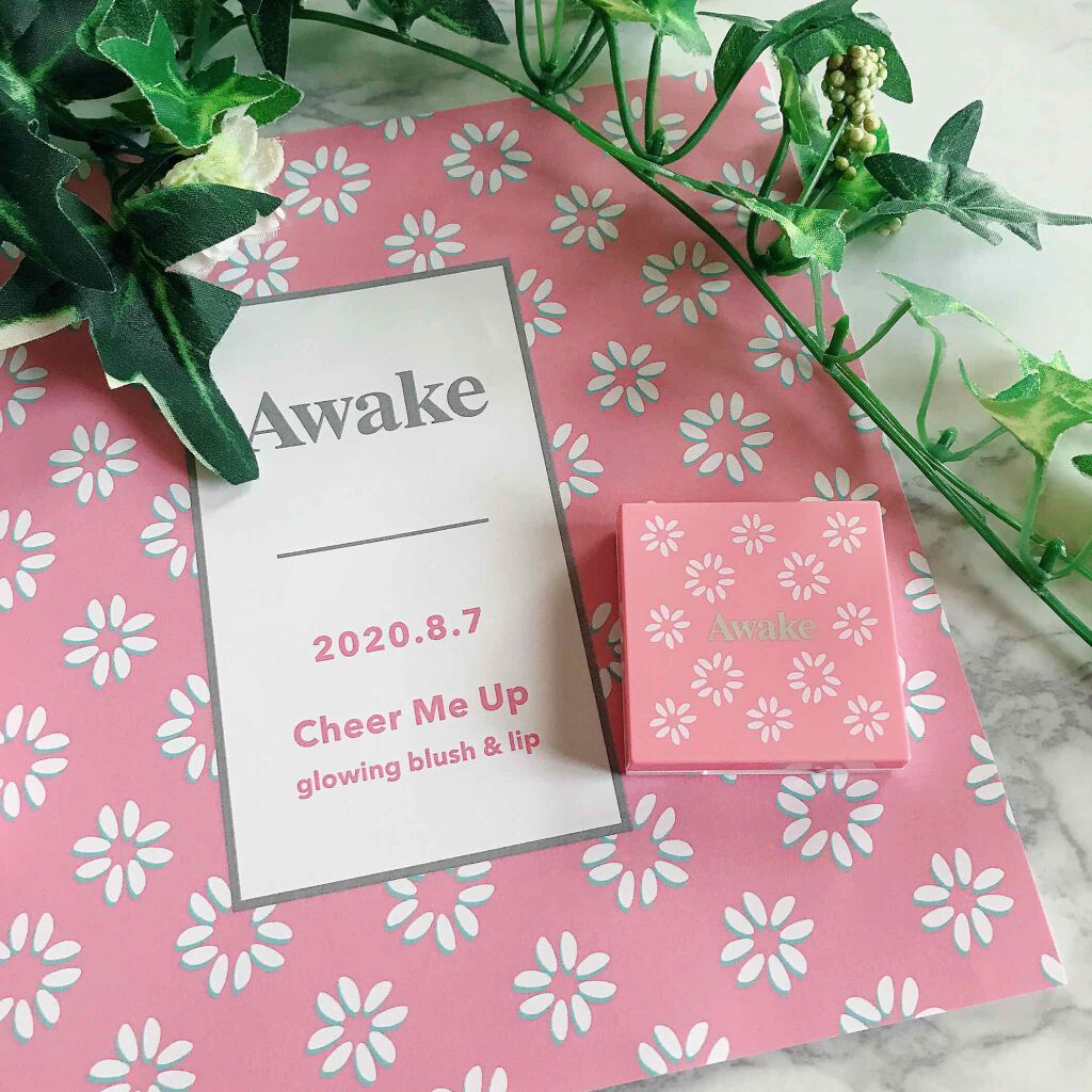チアミーアップ グロウイング ブラッシュ＆リップ/Awake/口紅を使ったクチコミ（1枚目）