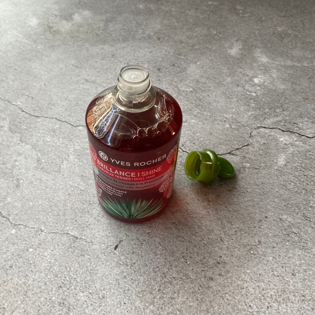 リンシングビネガー シルキーシャイン さらキララズベリー/イヴ・ロシェ/洗い流すヘアトリートメントを使ったクチコミ(2枚目)