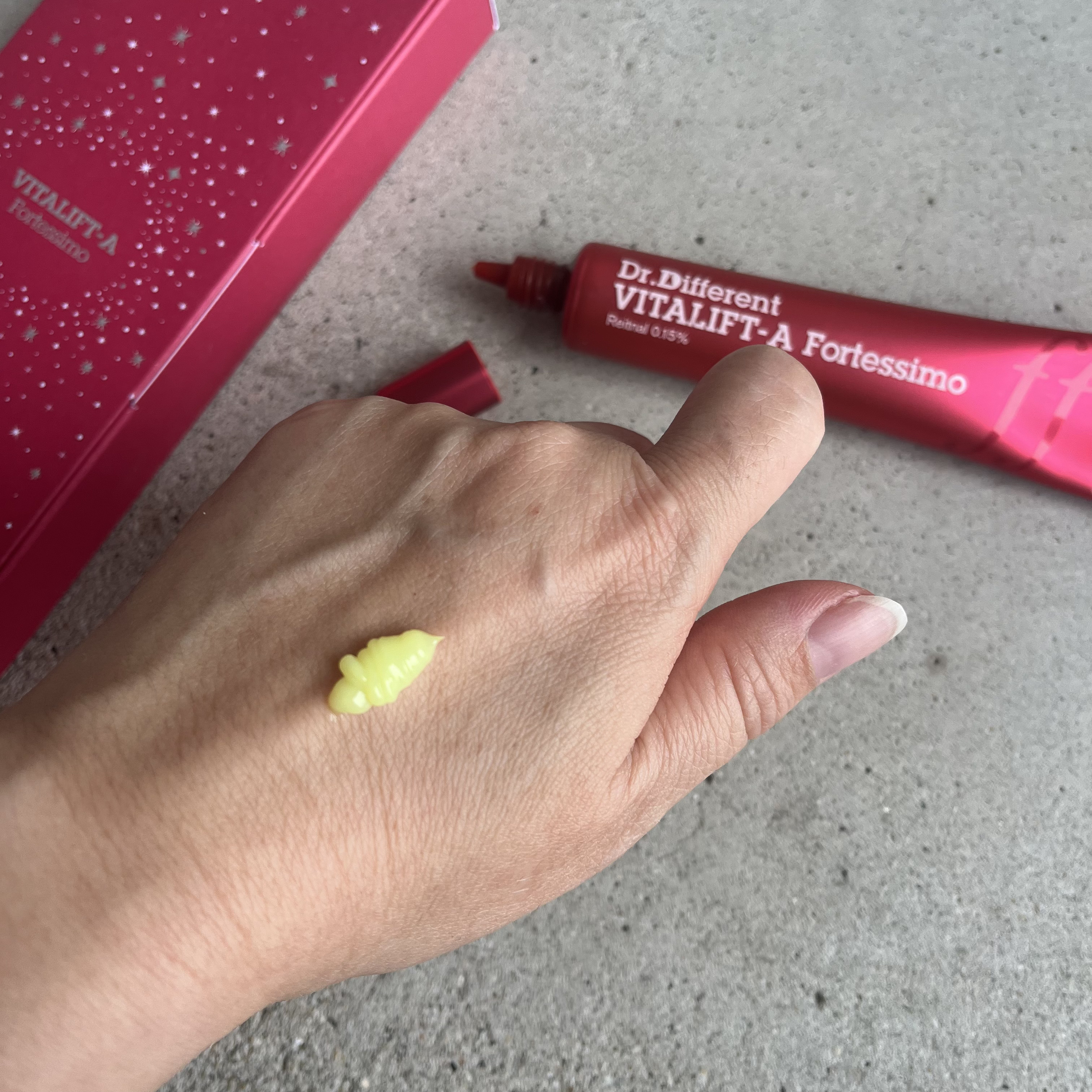 ビタリフトAフォルテッシモ/Dr.Different/フェイスクリームを使ったクチコミ（2枚目）