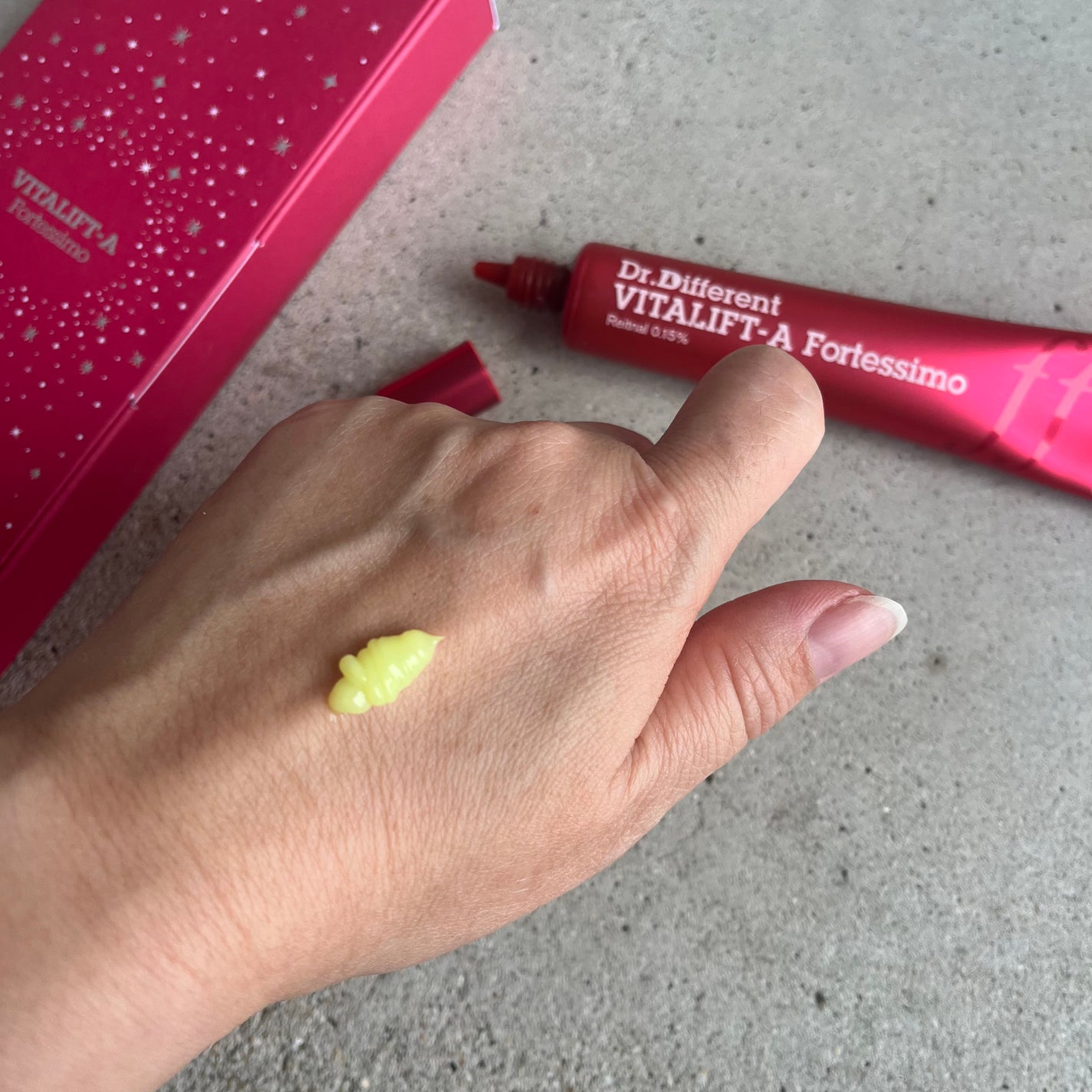 ビタリフトAフォルテッシモ/Dr.Different/フェイスクリームを使ったクチコミ(2枚目)